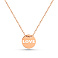 Золотое колье Love без камней (арт. 360204) – изображение 1