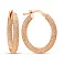 Серьги-кольца из красного золота (арт. 1091202/25) – изображение 1