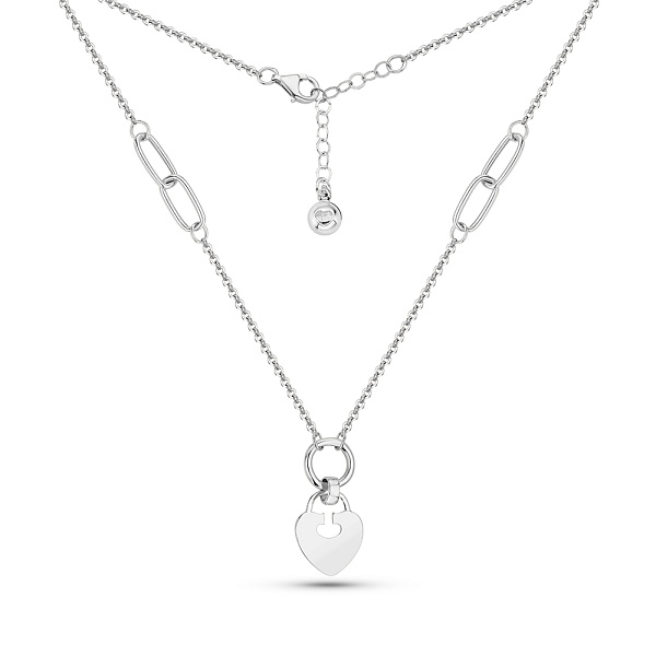 Золоте кольє Серце (арт. 352674б) – зображення 2