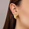 Серьги из желтого золота Francelli (арт. е1091766ж) – изображение 2
