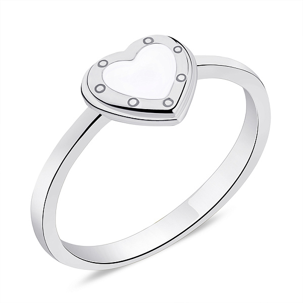 Серебряное кольцо с эмалью (арт. 7501/5710еб) – изображение 1