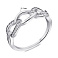 Серебряное кольцо с фианитами (арт. 7501/6415) – изображение 2