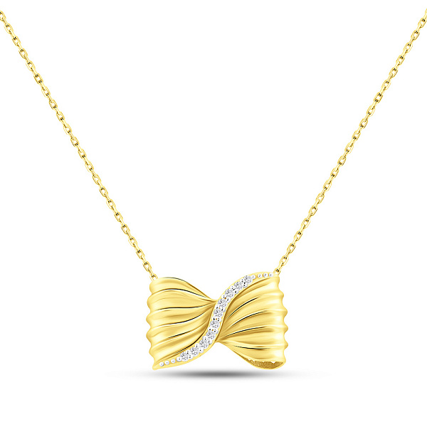 Золоте кольє з діамантами Francelli (арт. Ц361374010ж) – зображення 1