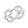Кольцо из серебра "Цепь" без камней Trendy Style (арт. 7501/5615) – изображение 1