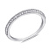 Серебряное кольцо с фианитами (арт. 7501/1361) – изображение 1