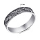Серебряное кольцо Колосок с чернением (арт. 7901/2276ч) – изображение 2