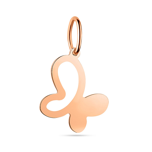 Золотой подвес без камней (арт. 423862) – изображение 1