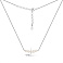 Серебряное колье с жемчугом (арт. 7507/2308жб) – изображение 3
