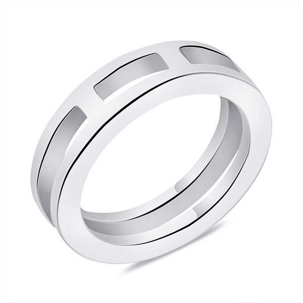 Серебряное кольцо без камней (арт. 7501/6273) – изображение 1
