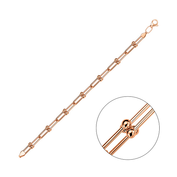 Браслет з червоного золота (арт. 325778) – зображення 1