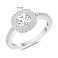 Серебряное кольцо с фианитами (арт. 7501/8915) – изображение 2