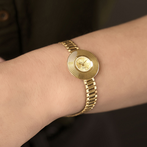 Кварцевые часы из желтого золота (арт. 260198ж) – изображение 4