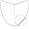 Срібне кольє (арт. 7507/017) – зображення 2