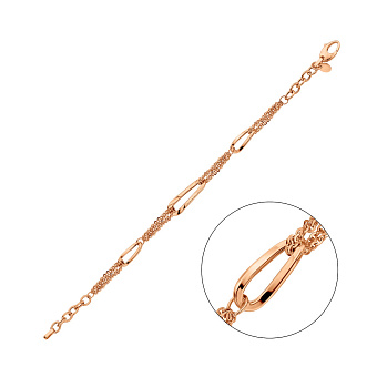 Браслет из красного золота (арт. 326487)