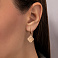 Серьги из красного золота (арт. 111236а) – изображение 3