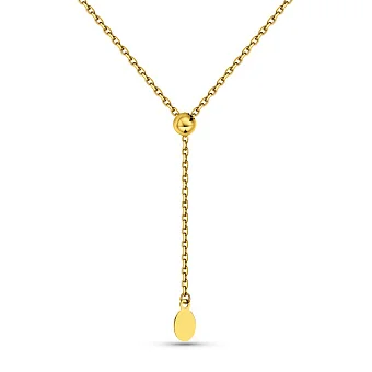 Кольє Fly із жовтого золота з регульованим розміром (арт. 352415/1ж)