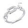 Серебряное кольцо с фианитами (арт. 7501/8516) – изображение 2