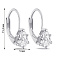 Серебряные серьги с фианитами (арт. 7502/9070) – изображение 2