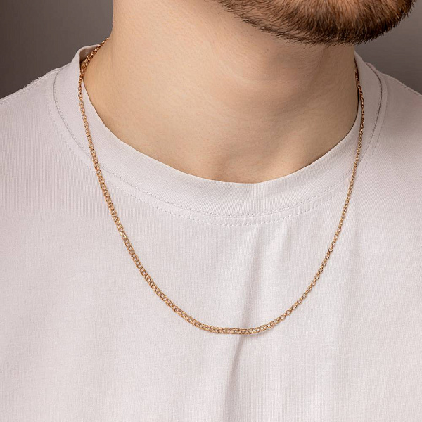 Золотая цепочка плетения Бисмарк (арт. 300303) – изображение 2