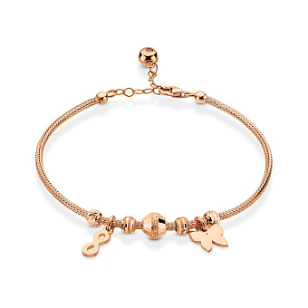 Фото Браслет из красного золота (арт. 326897П2)