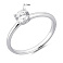 Серебряное кольцо с крупным фианитом (арт. 7501/8273) – изображение 2