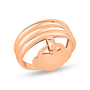 Золотое кольцо с подвеской (арт. 156292)