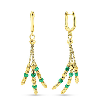 Фото Золотые серьги Francelli (арт. 1091271жз)