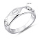 Серебряное кольцо с фианитами (арт. 7501/8496) – изображение 4