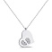 Серебряное колье Сердце (арт. 7507/544) – изображение 1