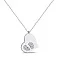 Серебряное колье Сердце (арт. 7507/544) – изображение 1