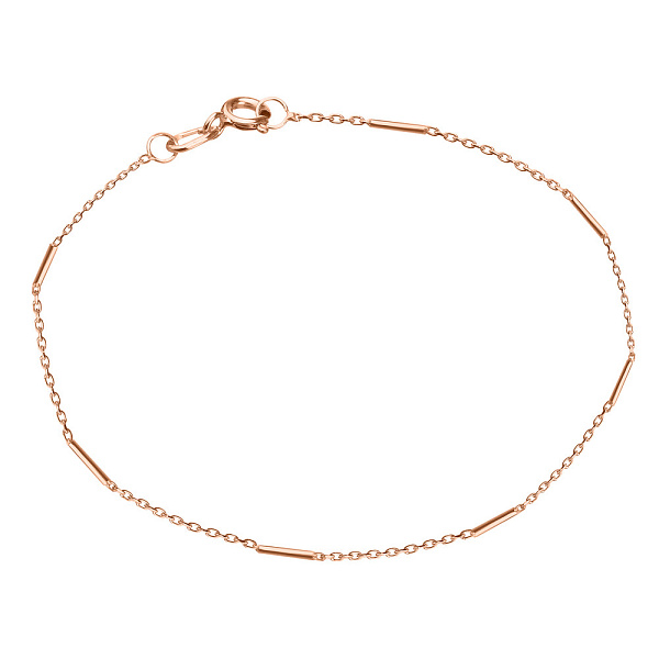 Золотой браслет на ногу (арт. ц3114601н) – изображение 1