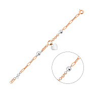 Золотий браслет з підвіскою (арт. 3261330кбП1)