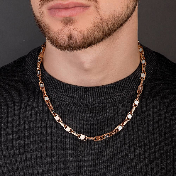 Золотий ланцюжок плетіння Фантазійне (арт. 352470р) – зображення 2