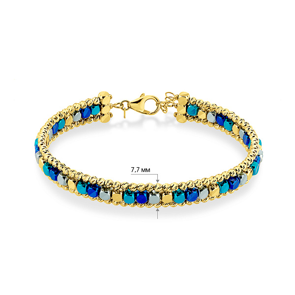 Золотой браслет Francelli (арт. 3261235ждсбрз) – изображение 5