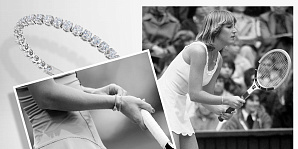 Тенісний браслет – ювелірний тренд, відроджений з 80-х