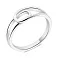 Срібна каблучка без каміння (арт. 7501/6374) – зображення 1