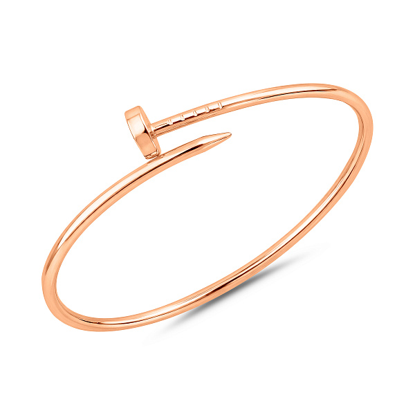 Золотий жорсткий браслет Цвях (арт. 3261416) – зображення 1