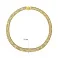 Золоте кольє без каменів (арт. 350400ж) – зображення 2