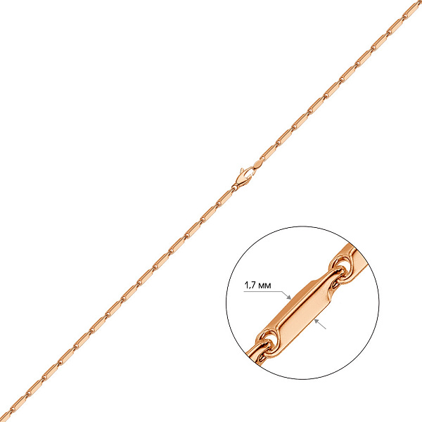 Цепочка из красного золота (арт. 350825) – изображение 3
