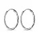 Срібні сережки-кільця (арт. 7502/3948/25) – зображення 1
