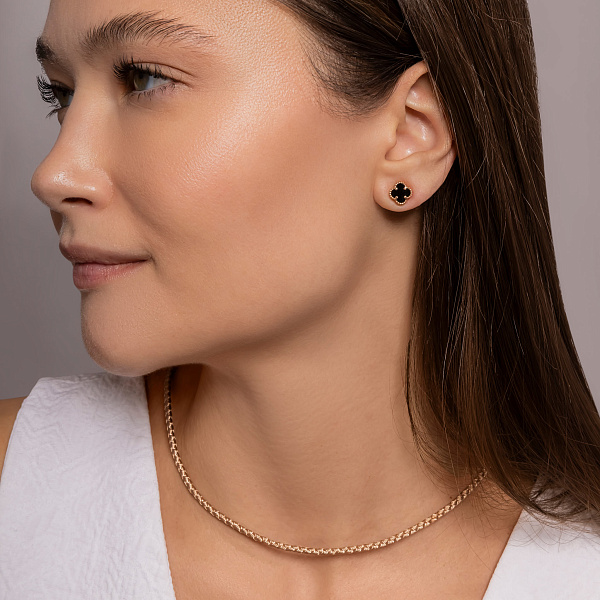 Шелковый шнурок с золотыми вставками (арт. 17202.5-10) – изображение 5