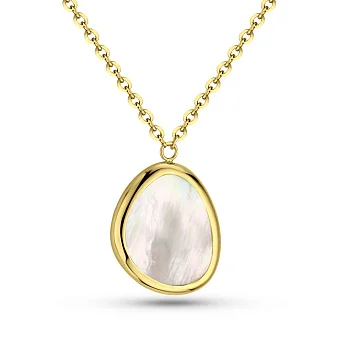 Кольє золоте Diva з перламутром (арт. 352411жп)