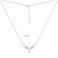 Серебряное колье с подвеской крылья (арт. 7507/2448) – изображение 3