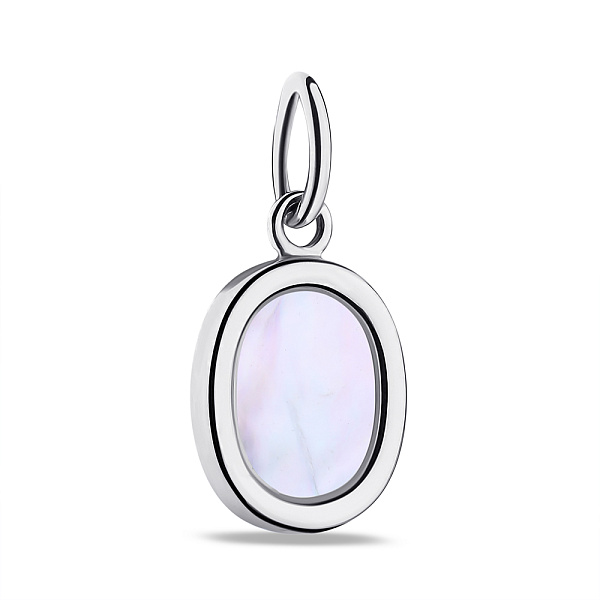 Серебряный кулон с перламутром (арт. 7503/ПК2П/1020) – изображение 1