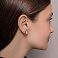 Серьги из красного золота без камней (арт. 1091177) – изображение 4