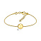 Серебряный браслет Шар без камней (арт. 7509/4873ж) – изображение 2