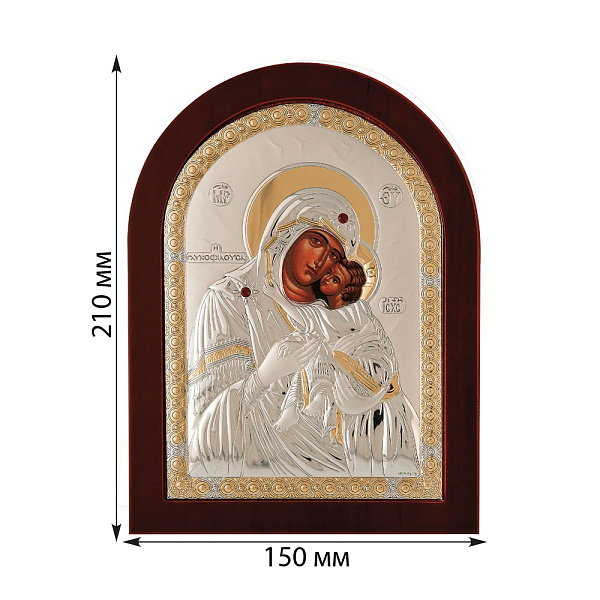 Ікона Пресвята Богородиця Елеуса (210х150 мм) (арт. MA/E1104BX) – зображення 2