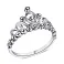 Кольцо из серебра "Корона" без камней (арт. 7901/5882) – изображение 1