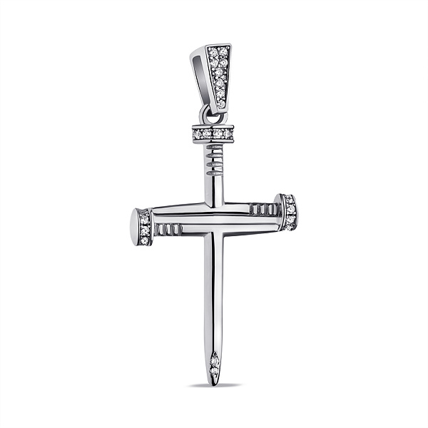 Серебряный подвес с фианитами (арт. 7503/3571) – изображение 1