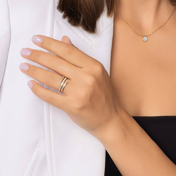 Золотое кольцо Гвоздь (арт. 1401046еп) – изображение 4